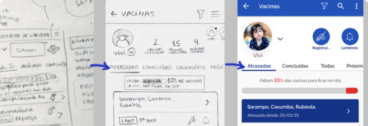 Estudo de UX Writing em App de Vacinação